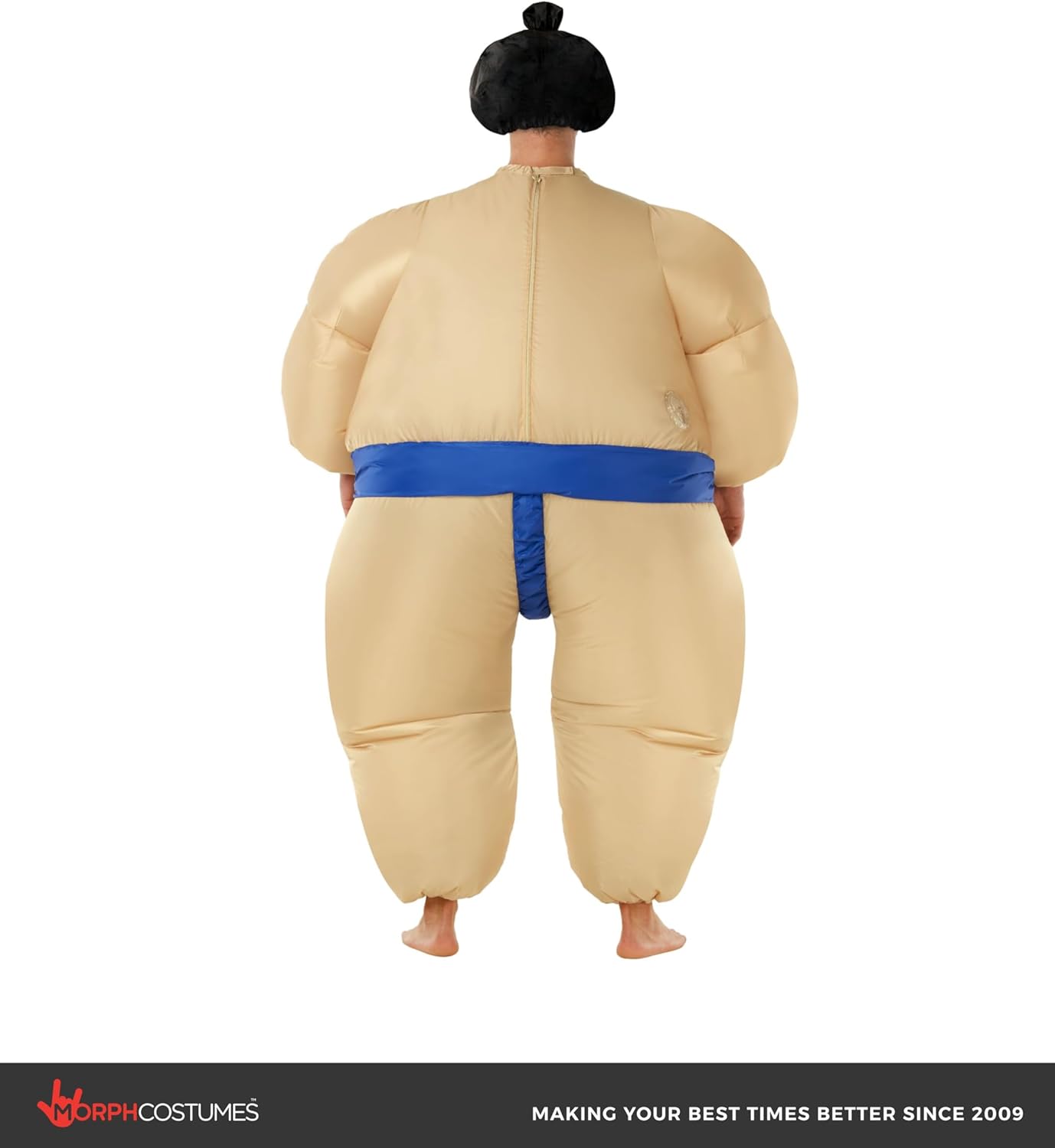 Morph Sumo Wrestler Inflatable Costume, Inflatable Sumo Costume, Blow Up Halloween Costumes For Men, Halloween Costumes Men - Image 5