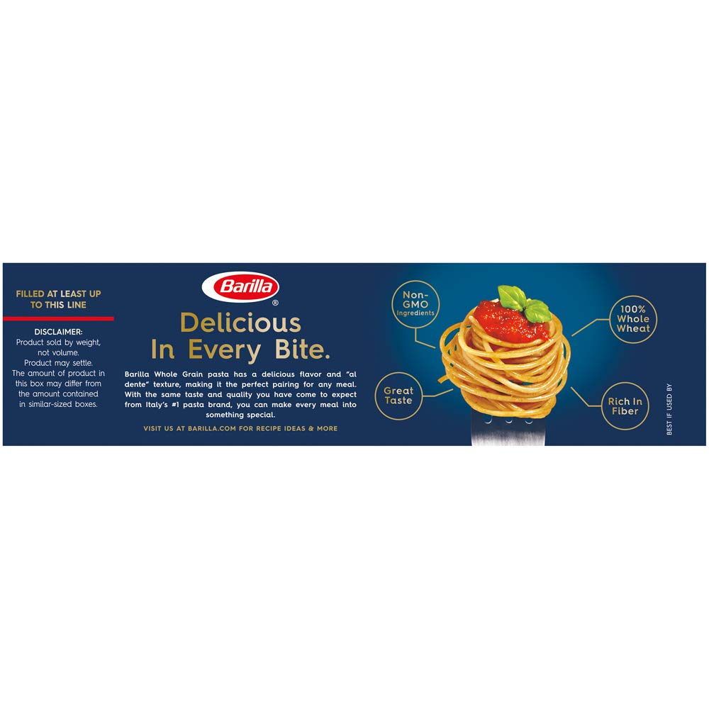 Barilla Whole Grain Spaghetti 13 25oz Image