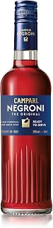 Campari Negroni - 50 cl, Drink Premiscelato a Base di Campari, Vermouth Rosso e Gin, 26% Vol