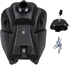 Replacement Plastic Fuel Gas Tank with Petcock and Cap For KLX110 KX65 DRZ110