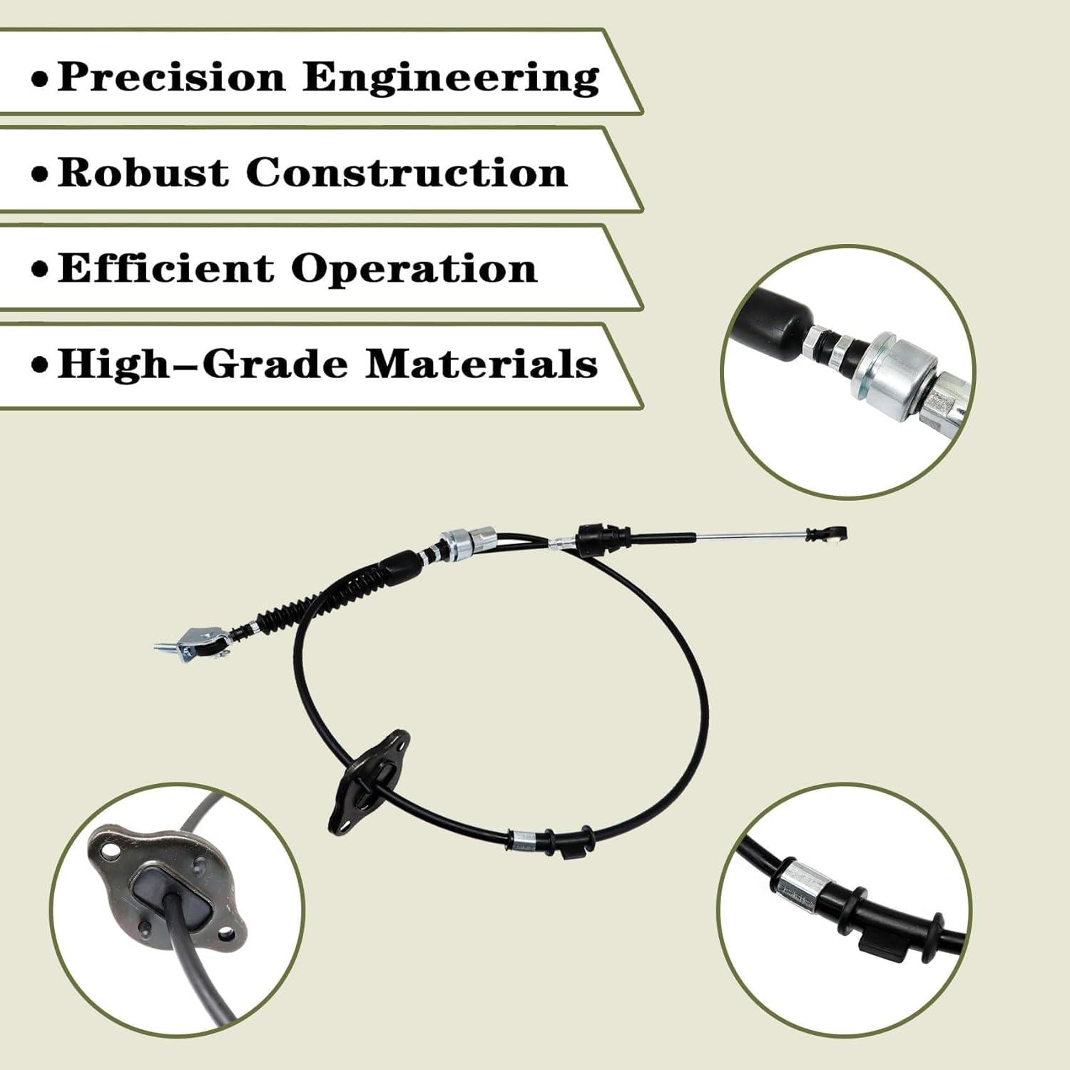 Priprilod Auto Transmission Control Shifter Cable 4.7L V8 Fit For Toyota Tundra 2005 2006 Fit For Toyota Sequoia 2005 2006 2007#338200C040 33820-0C040