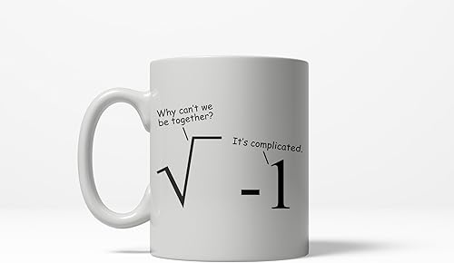 Miniatura 1 de Crazy Dog T-Shirts Su complicado problema matemático divertido citas taza de café de cerámica taza de 11 oz