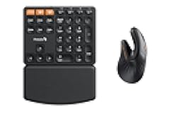 ProtoArc EK04 N Ergonomic Number Pad and EM11 NL Ergonomic Mouse