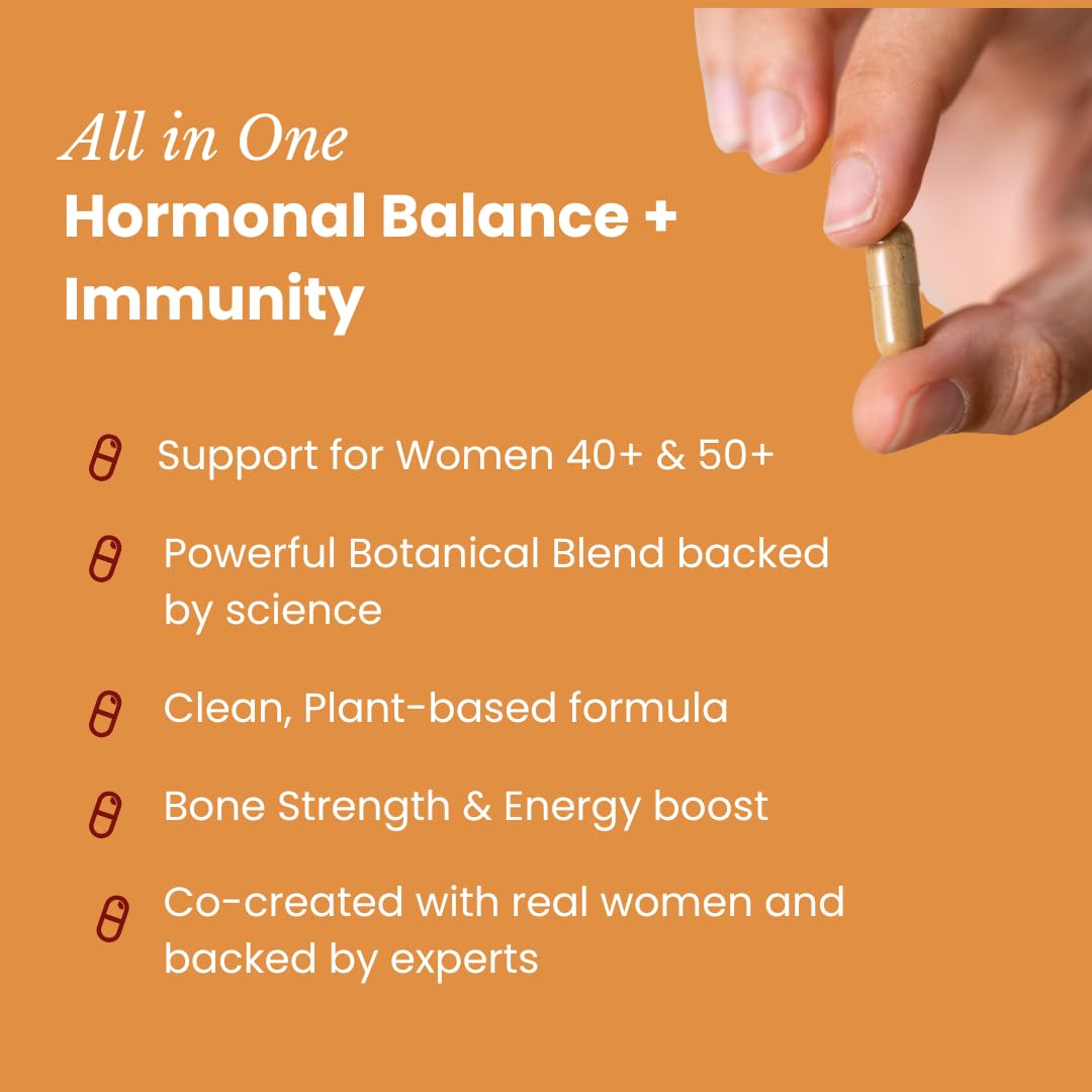 Gytree menopause capsules 40+ 50+ natural plant-based menopause helps help hormonal balance for immunity, peri and menopause support (60 capsules) that help improve the dose of natural plant-based menopause Gytree menopause capsules 40+ 50+ natural plant-based menopause helps help hormonal balance for immunity, peri and menopause support (60 capsules) that help improve the dose of natural plant-based menopause