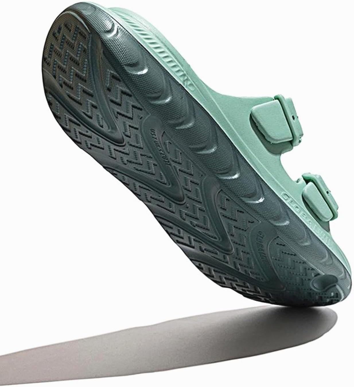 GLOBALWIN Recovery Slides For Women Mia Comfortable Sandals With Arch Support Indoor Outdoor Cloud Slippers Reduce Stress on Feet Lightweight 10 Ss235 Olive Green image 4 of 8 B0CQMW5QH5