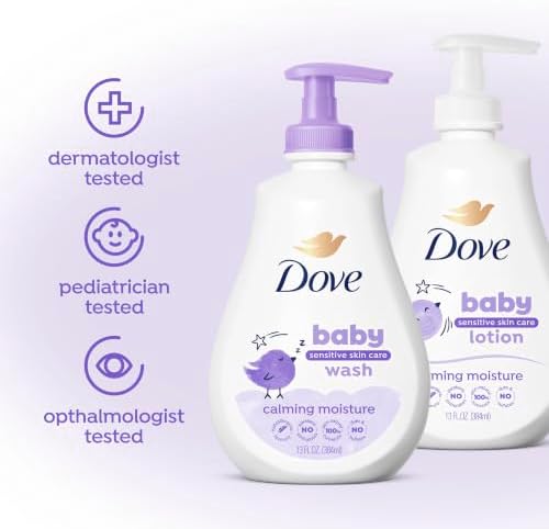 Baby Dove Sensitive Skin Care 베이비 워시 카밍 모이스처 368.5g(13온스) — 사진 5