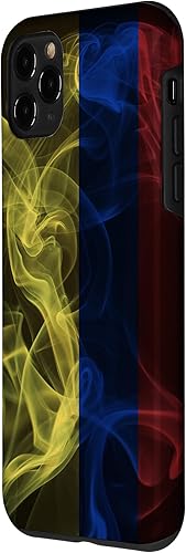 Vista 77 de Funda para iPhone 12 Pro Max Smoky Colombia Bandera - Estilo Humo Colombiano Orgullo