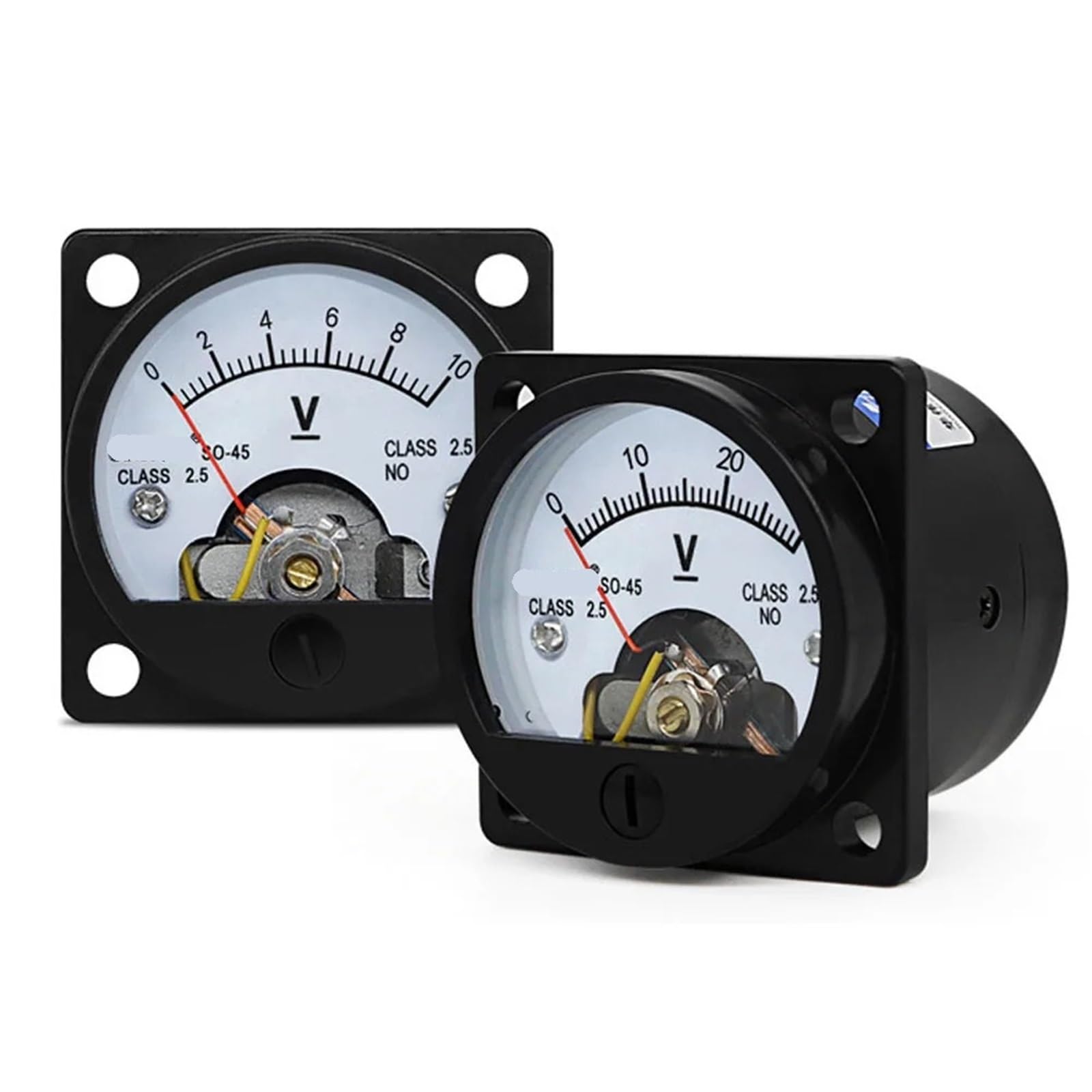 Voltmètre analogique SO-45 DC 15V pour atelier et modélisme
