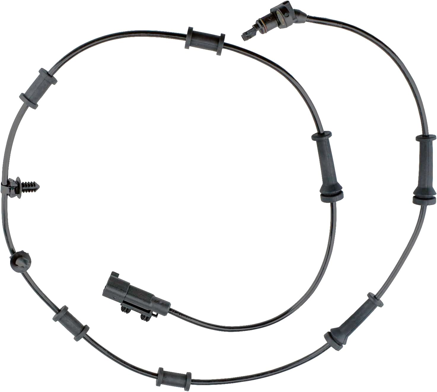 Front ABS Wheel Speed Sensor Left Right fit for Jeep Wrangler 2007 2008 2009 2010 2011 2012 2013 2014 2015 2016 2017, Driver Passenger Side, ALS1918 68003281AC 68003281AA, 2pcs