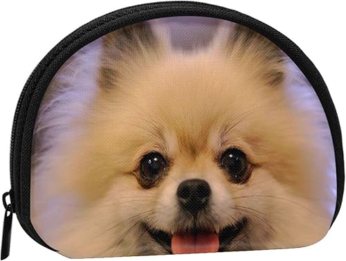 Pomeranian Puppy - Bolsa de almacenamiento para cosméticos, pequeña cartera de cambio, Moda, Decoración