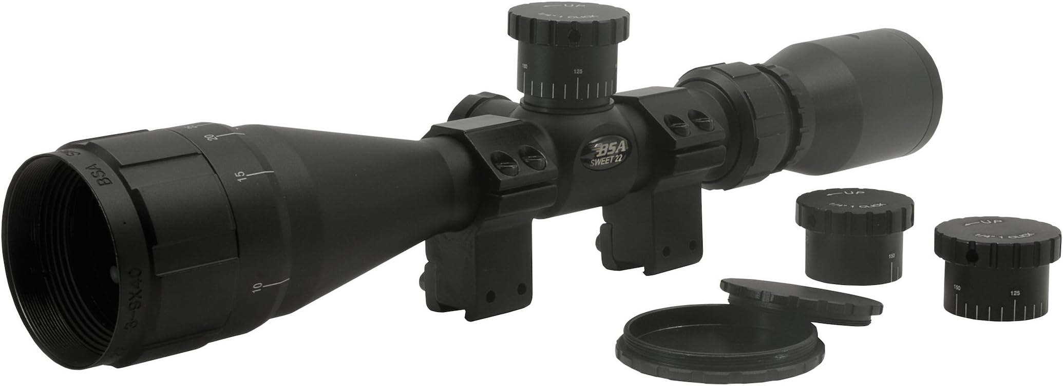 BSA6-18X40mm, 30/30 Duplex Reticle, Side Parallax