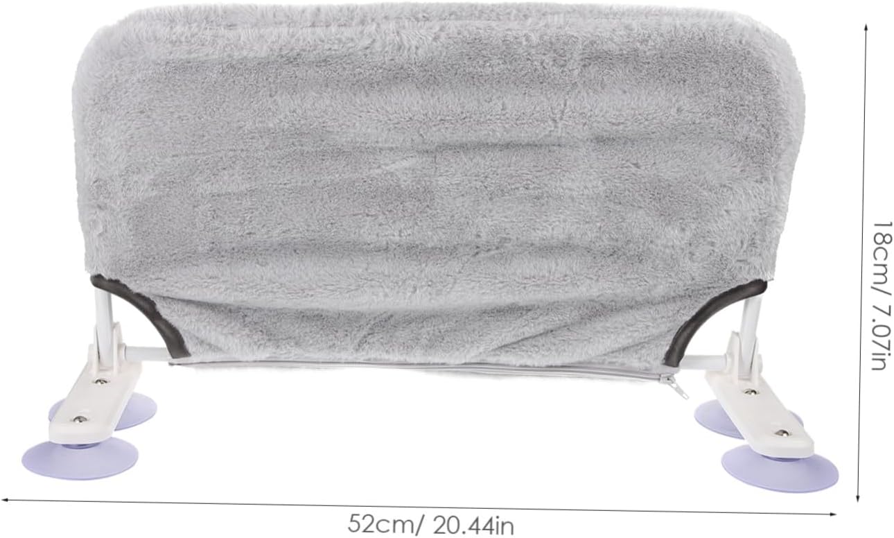WOONEKY Cat Hammock Cups Space-Saving Window Perch for Cats Multi-Functional Climbing Frame and Rest Area Foldable Plush Bed Gray