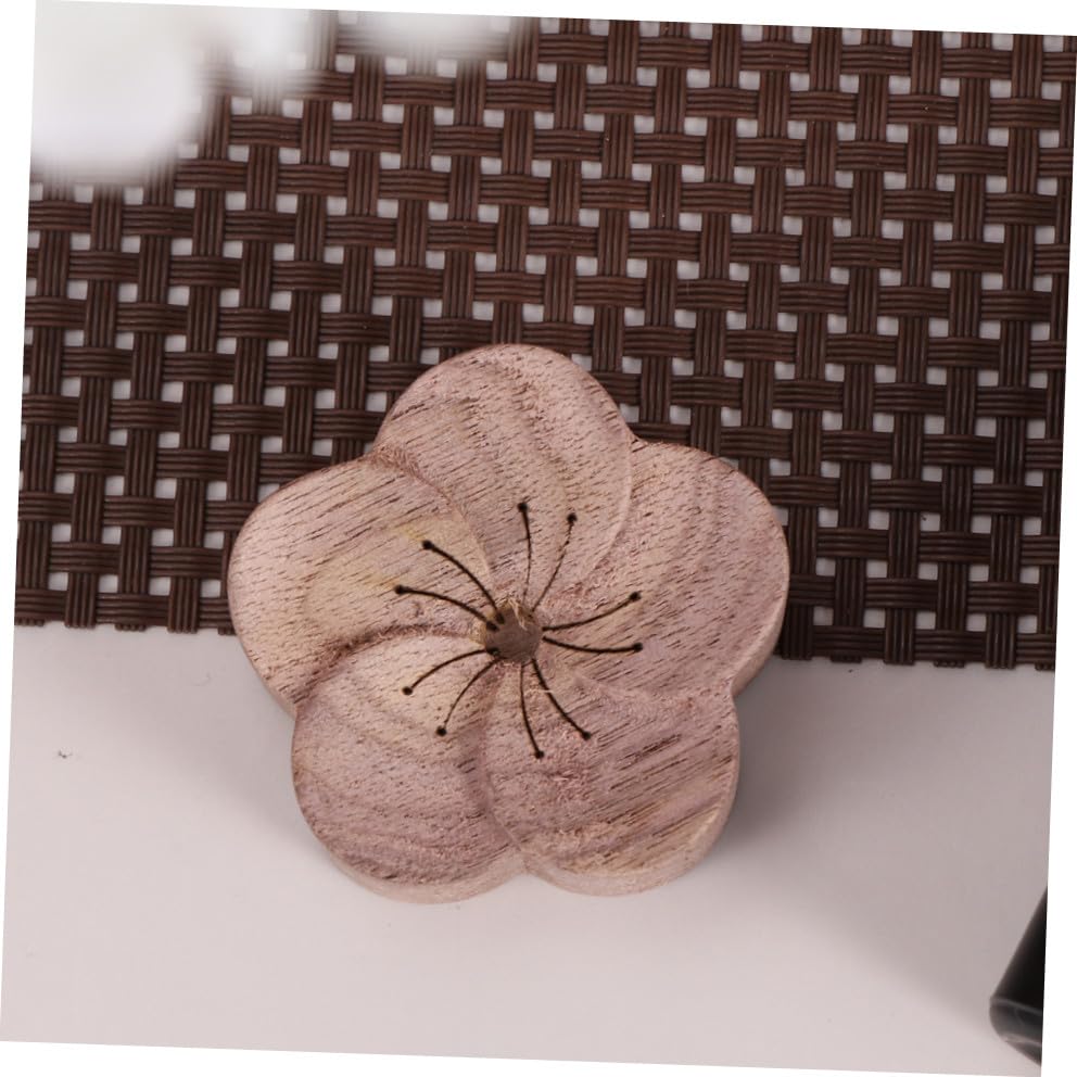 Difusor de aromaterapia de madera color marrón claro miniatura 6