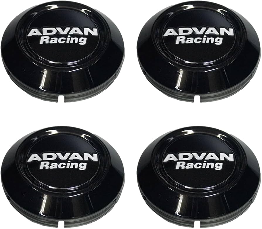 Amazon | 4個セット YOKOHAMA ADVAN Racing センターキャップ ロー 