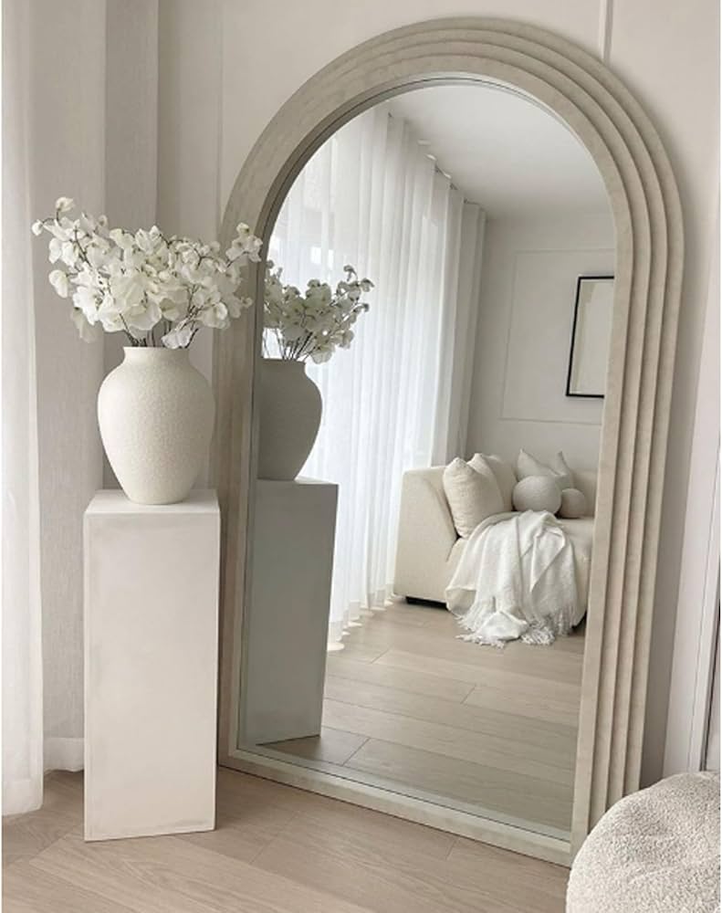 Amazon.com: ESRADA Vintage Full Length Mirror with Stand