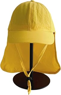 Gorra de béisbol con solapa de cuello de secado rápido para niñas, versátil con solapa ajustable de secado rápido para el sol