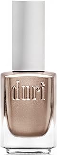 duri Nail Polish, 737 Libra, Rose Gold Metallic Shimmer, Full Coverage, Glossy Finish, Fast Drying, 0.45 Fl Oz