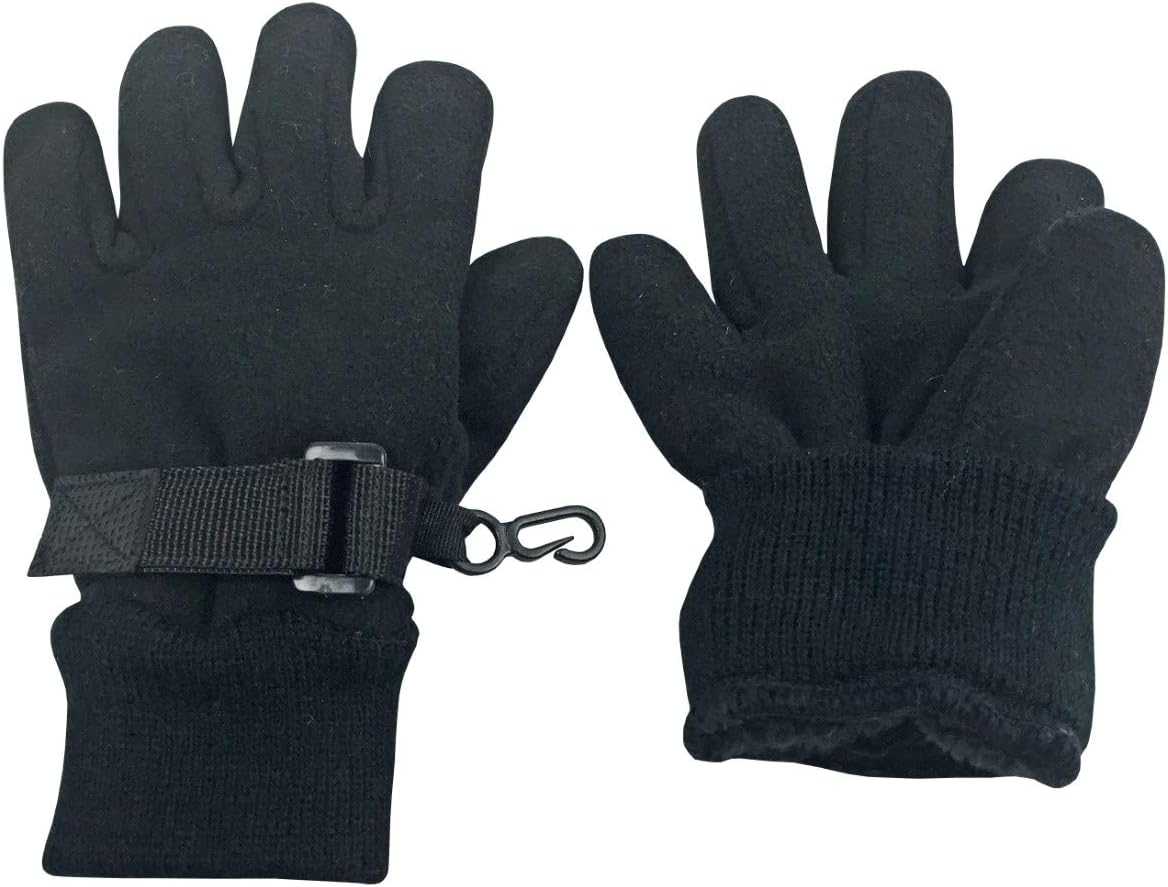 N'Ice Caps Little Kids Fleece Gloves Winter Warm Sherpa Lined Toddler