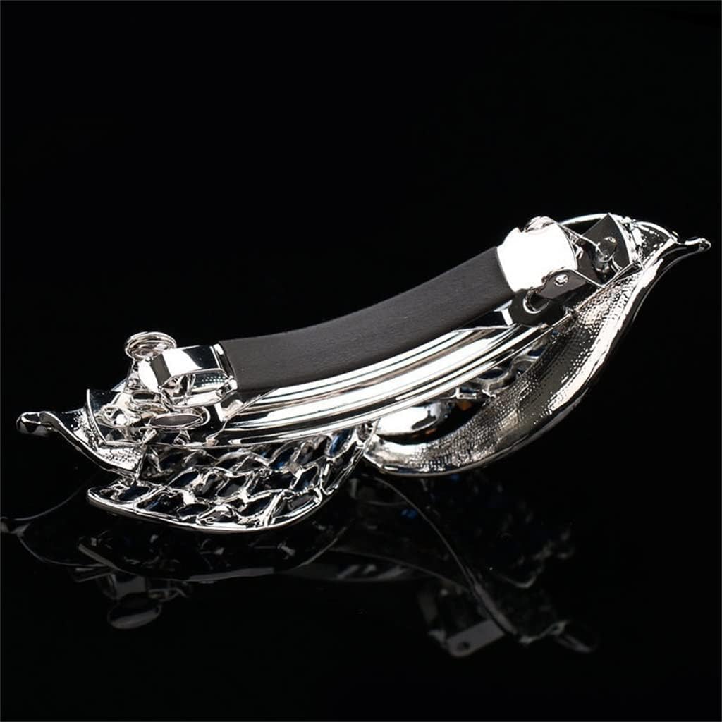 大コイルヘアクリップエレガントな母モデルヘアカード大人のヘアアクセサリー春クリップポニーテールクリップ (Color : E, Si