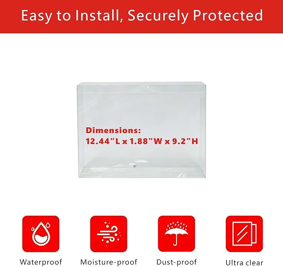 PET Protective Case for Mega EvolutionAscended Heroes ex Box (5 PCS)