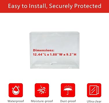 PET Protective Case for Mega EvolutionAscended Heroes ex Box (5 PCS)
