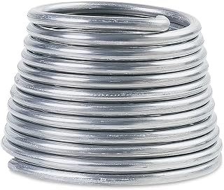 Sculpture House 4 Gauge Armature Wire - 1/4" x 10 ft Lightweight Aluminum for Sculptures