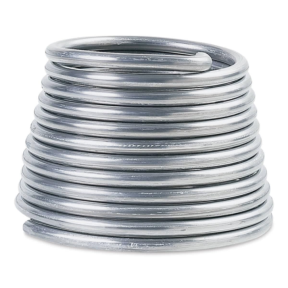 Sculpture House 4 Gauge Armature Wire - 1/4" x 10 ft Lightweight Aluminum for Sculptures