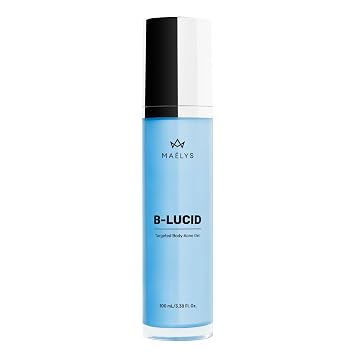 MAELYS B-LUCID Targeted Body Acne Gel - Acne Spot Treatment with Maximum Strength Salicylic Acid 2%