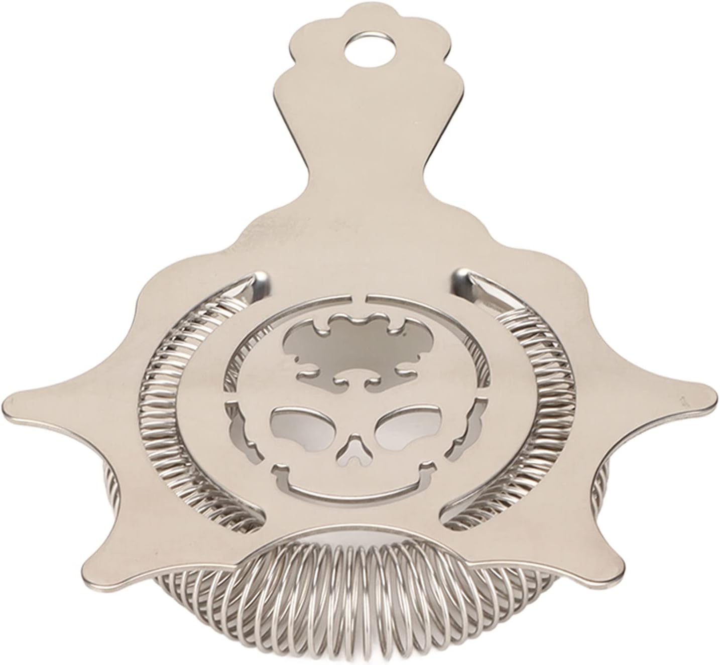 VINGVO Cocktail Strainer, Stainless Steel Bar Cocktail Strainer Filter, Efficient Filtration with Comfortable Grip, Ideal for Bartending, Home & Kitchen
