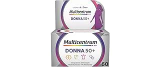 Multicentrum Donna 50+ Complete Multivitamin Supplement with Magnesium, Vitamin A, D, B12, Calcium, Fight Fatigue and Fatigue for Women Over 50 Years, 60 Tablets