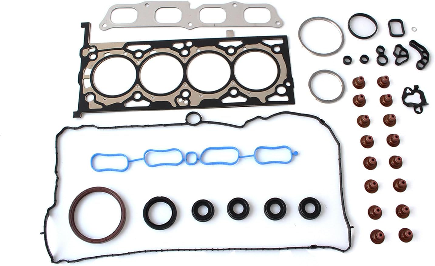 AUCERAMIC 12655276 Cylinder Head Gasket Set 2.0L Fit for 2013-2018 Chevy Malibu Cadillac ATS CTS Buick Regal Replace#12629404