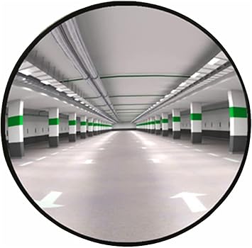 Traffic Safety Mirror Convex Driveway Mirror Security Mirror Convex Mirror for Driveways Warehouses, Garages and Offices