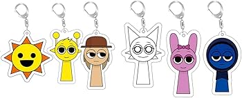 Amazon | スプランキー グッズ ステッカー キーホルダー 105枚