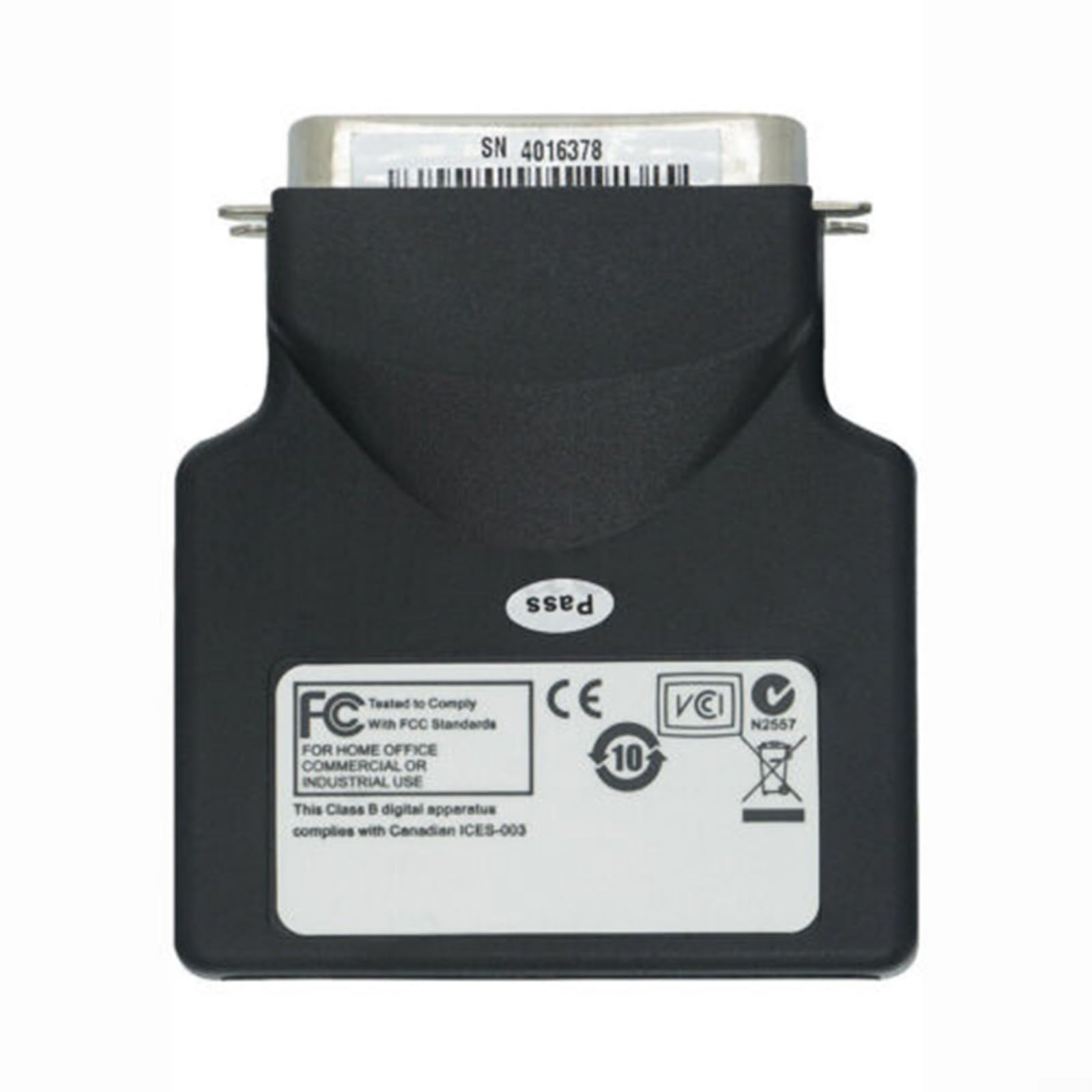 Server di stampa di rete P1031031, scheda Ethernet parallela estesa per stampanti termiche Zebra ZM400 a 105SL, ufficio industriale