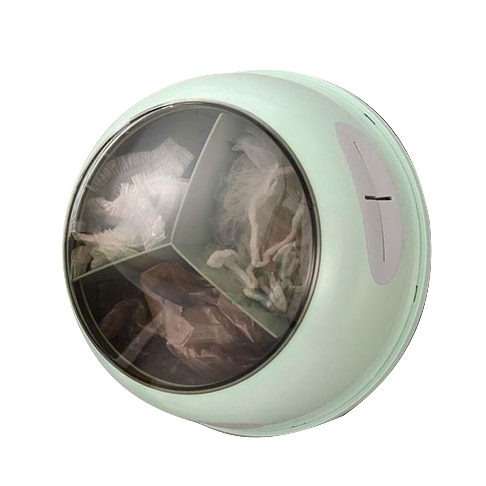 Msioytog Multipurpose Kitchen Organiser Wall Attachable Cling Film Holder Rotating Wrap Dispenser Box Filter Screen Case Busy Cooks Wrap Organiser