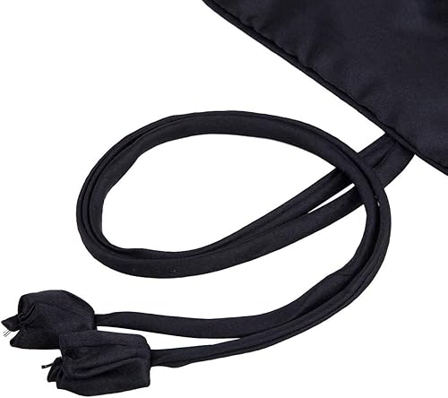 Miniatura 7 de TUMBEELLUWA Embroidery Travel Jewelry Bag Roll Embroidered Flower and Bird Brocade Organizer with Tie Close Blue