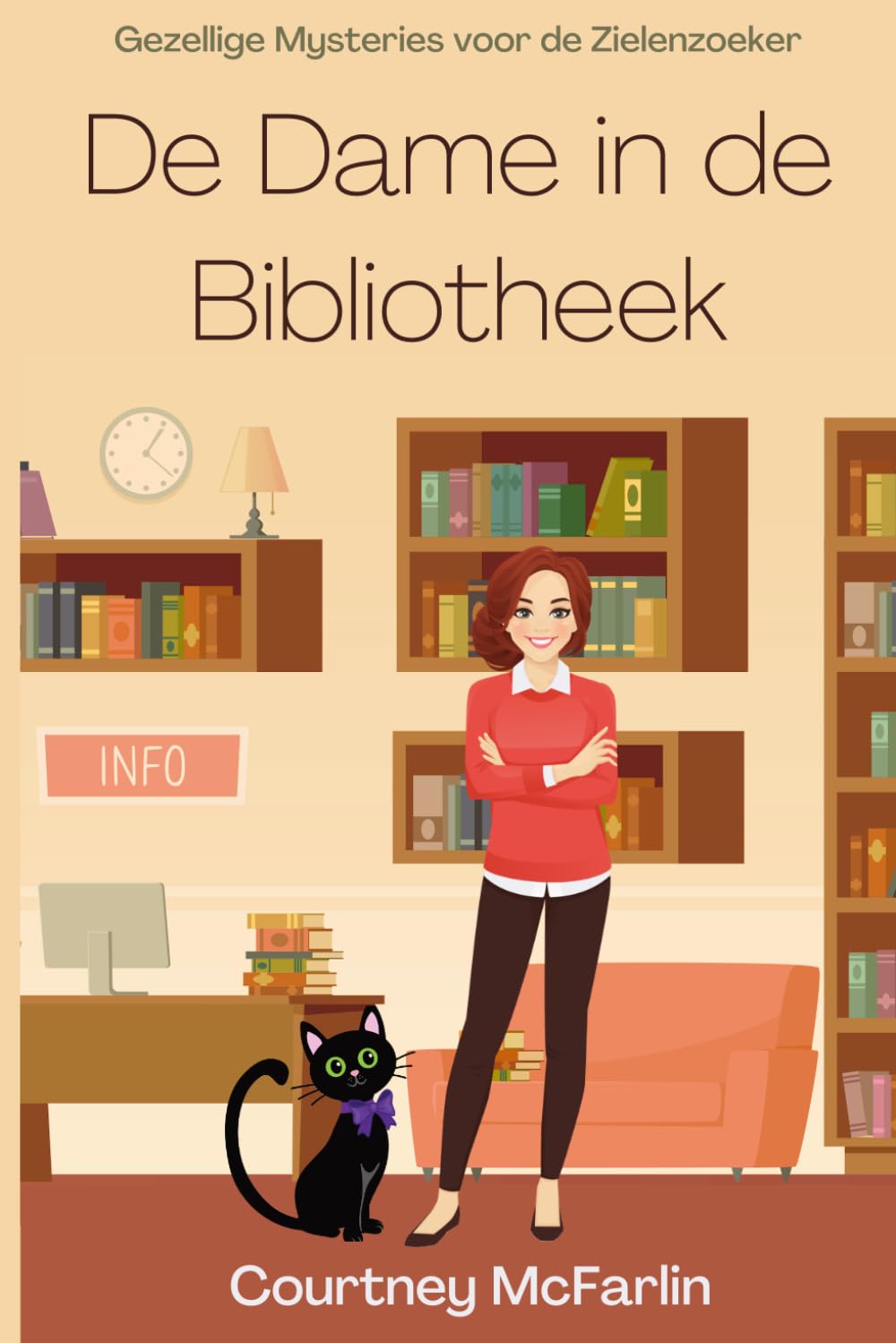 De Dame in de Bibliotheek (Gezellige Mysteries voor de Zielenzoeker)