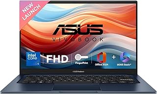 ASUS Vivobook 14, (i5 14th Gen) Intel Core 5 120U, Thin &amp; Light Laptop(16GB RAM/512GB SSD/FHD/14/60Hz/Fingerprint Reader/M...