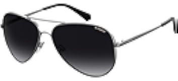 Sunglasses PLD 6012/N/NEW Polarized Pilot Sunglasses, Ruthenium, 56mm, 14mm