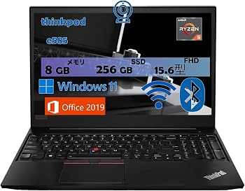 Amazon.co.jp: ノートパソコンレノボ ThinkPad E585 15.6インチ 第8