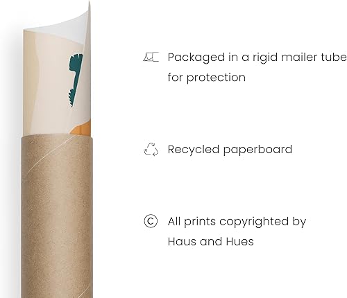 Vista 30 de HAUS AND HUES Juego de póster vintage de parques nacionales, 4 impresiones de parques nacionales, arte abstracto de pared de montaña y naturaleza