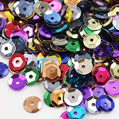 Sequins 1600 Pcs Round Multpile Color DIY Crafts Party Decorations