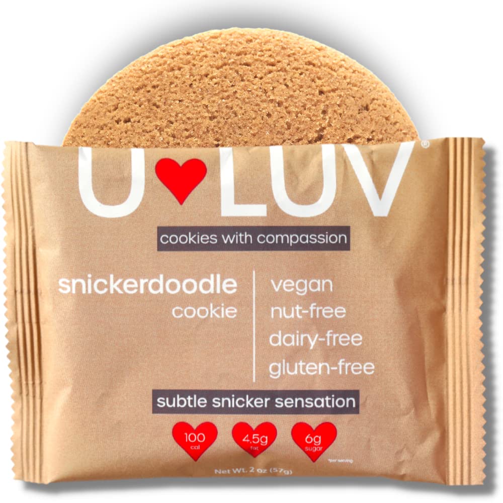 ULUV Snickerdoodle Cookies Allergy Free Cookies Vegan