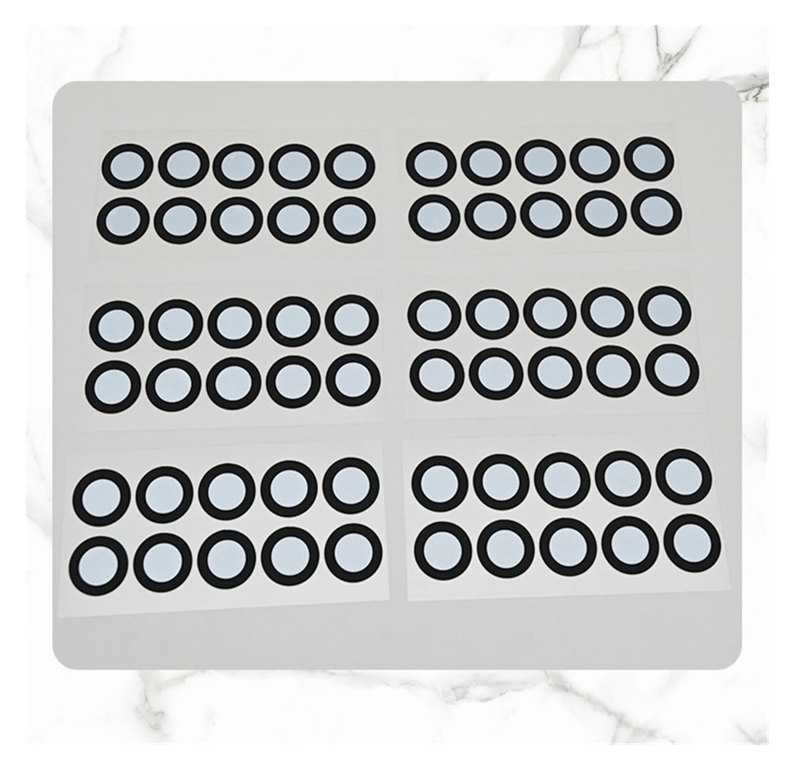 Punti di scansione 3D altamente riflettenti, marcatori di punti di riferimento/marcatori di riflessione for scansione 3D e tracciamento ottico Punti di tracciamento precisi(Inner 3 outer 6mm(1000