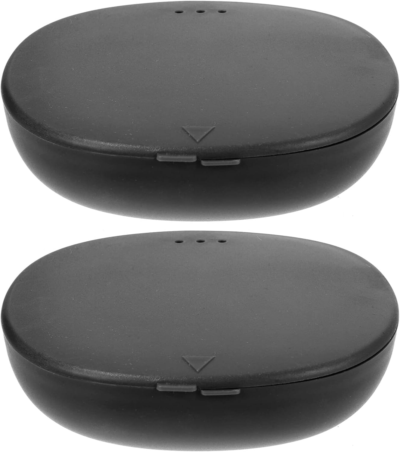 FOMIYES 2pcs Cups Case Holder Reusable Period Cup Storage Box Portable Cups Case for Women Black
