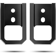 2PC Black Front Tow Hook for Toyota Tacoma 2024-2026 and 4Runner 2025-2026