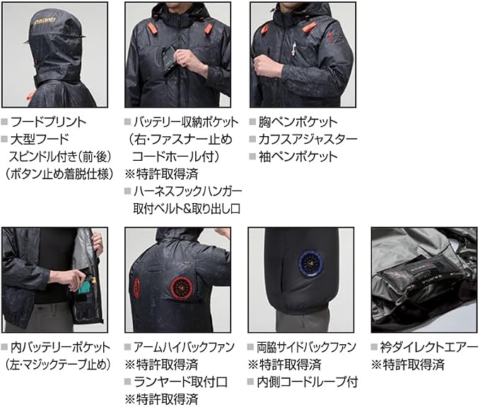Amazon.co.jp: [エアークラフト] バートル BURTLE AC2096 AC半袖