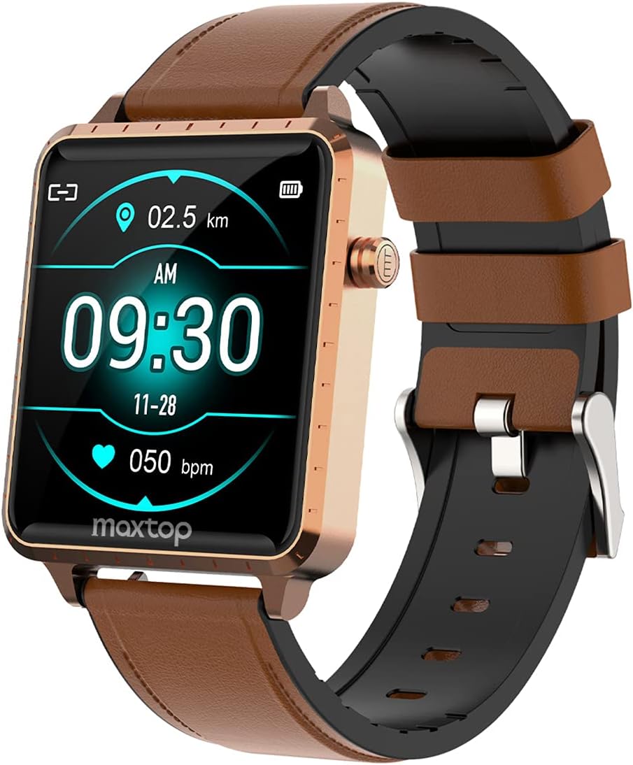 MAXTOP Smartwatch Fitness Tracker with Heart Rate, Blood Pressure