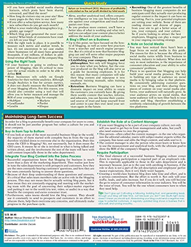 Blogging For Business (Quick Study Business) #TOP2