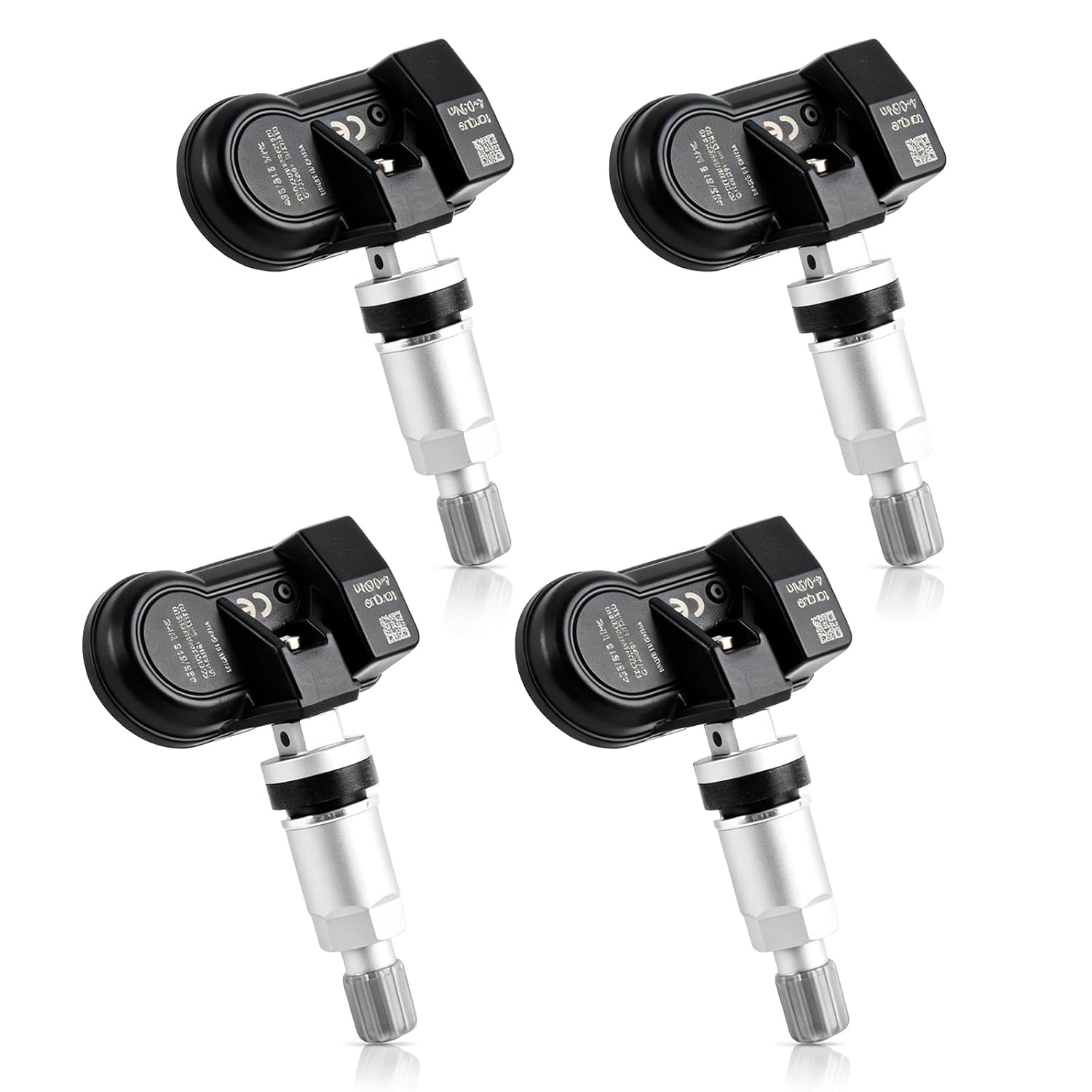 315MHz/ 433MHz TPMS Sensor Compatible for Honda & Acura, 4 Pack Tire Pressure Monitoring Sensors fit for Odyssey, CR-V, Civic, Accord, Pilot, HR-V, Passport, MDX, TLX, RDX, Replaces 42753SNAA83